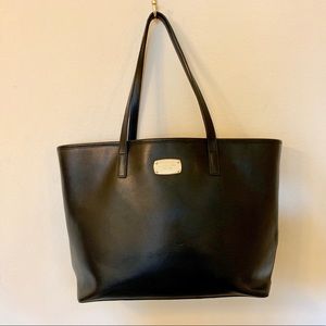 Michael Kors Black Leather Tote